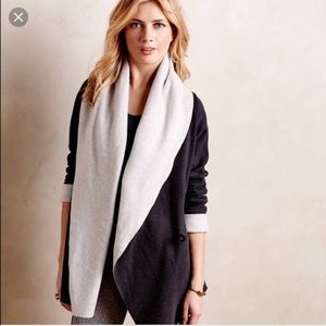 anthropologie fada fleece jacket